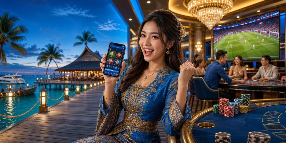 Pengguna Terengganu mengakses aplikasi esports 660 dari telefon pintar semasa perlawanan